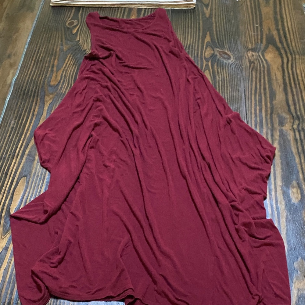 🔥Bundle 6 for $25🔥 Burgundy Sleeveless Dress - bought at the London Market
